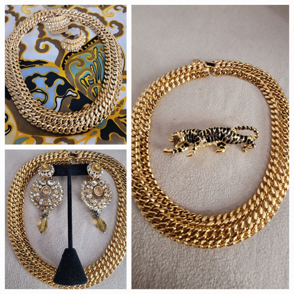 Gold Signed  Chocker - Picture 3 of 6